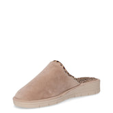 Ciabatta in tessuto beige | Boscaini Scarpe