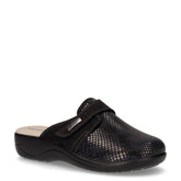 Ciabatta in tessuto nero - VALLEVERDE | Boscaini Scarpe