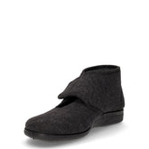 Ezio pantofola in tessuto antracite | Boscaini Scarpe