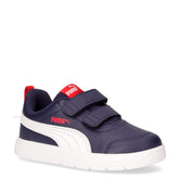 Courtflex v3 sneaker in ecopelle bambino blu - PUMA BAMBINO | Boscaini Scarpe