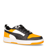 Rebound v6 sneaker in ecopelle ragazzo bianco nero arancione - Sneakers Bambino | Boscaini Scarpe