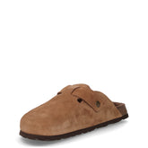 Bobo ciabatta in pelle taupe | Boscaini Scarpe