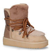 Nordic TRK Fur stivaletto caldo in ecopelle taupe - D.FRANKLIN | Boscaini Scarpe