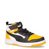 Rebound v6 sneaker in ecopelle bambino bianco nero - Sneakers Bambino | Boscaini Scarpe