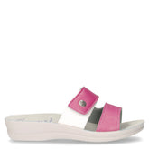 Ciabatta aperta in ecopelle fucsia | Boscaini Scarpe