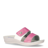 Ciabatta aperta in ecopelle fucsia | Boscaini Scarpe