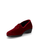 Pantofola in tessuto bordò | Boscaini Scarpe