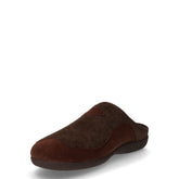 Ciabatta in tessuto marrone | Boscaini Scarpe