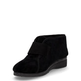 Irae pantofola in tessuto nero | Boscaini Scarpe