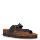 Hola ciabatta infradito in pelle blu - GRUNLAND | Boscaini Scarpe