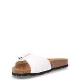 Sara ciabatta in ecopelle bianco | Boscaini Scarpe