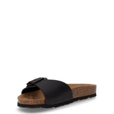 Sara ciabatta in ecopelle nero | Boscaini Scarpe