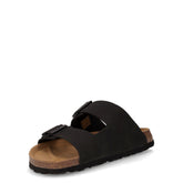 Bobo ciabatta in ecopelle nero | Boscaini Scarpe