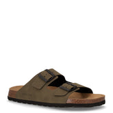 Bobo ciabatta in ecopelle oliva - Ciabatte Uomo | Boscaini Scarpe