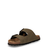 Bobo ciabatta in ecopelle oliva | Boscaini Scarpe