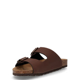 Sara ciabatta in ecopelle mogano | Boscaini Scarpe