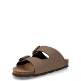 Sara ciabatta in ecopelle tortora | Boscaini Scarpe