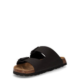 Bobo ciabatta in ecopelle nero | Boscaini Scarpe