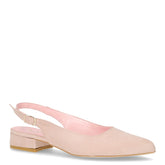 Décolleté slingback a punta in ecopelle nude - DU SIMON | Boscaini Scarpe