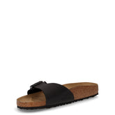 Madrid ciabatta in pelle nero | Boscaini Scarpe