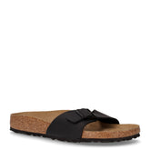Madrid ciabatta in pelle nero | Boscaini Scarpe