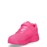 Uno Lite sneaker in ecopelle bambina rosa neon | Boscaini Scarpe