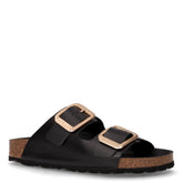 Enny ciabatta in pelle nero - GRUNLAND | Boscaini Scarpe