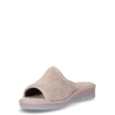 Dola ciabatta in tessuto perla marrone | Boscaini Scarpe