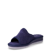 Dola ciabatta in tessuto blu | Boscaini Scarpe