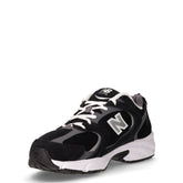 530 sneaker in ecopelle e tessuto nero | Boscaini Scarpe