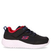 Bounder Techrox sneaker in ecopelle e tessuto bambino blu | Boscaini Scarpe
