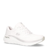 Arch Fit 2.0 VGlow The Distance sneaker in tessuto bianco - SKECHERS | Boscaini Scarpe