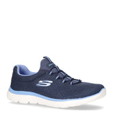 Summits Artistry Chic sneaker slip on in tessuto navy blu - Sneakers Donna | Boscaini Scarpe