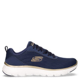 Flex Appeal 5.0 Uptake sneaker in tessuto navy oro | Boscaini Scarpe