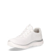 Summits Artistry Chic sneaker slip ins in tessuto bianco argento | Boscaini Scarpe