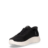 Go Walk Flex Grand Entry sneaker slip ins in tessuto nero bianco | Boscaini Scarpe