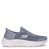 Go Walk Flex Grand Entry sneaker slip ins in tessuto blu | Boscaini Scarpe