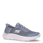 Go Walk Flex Grand Entry sneaker slip ins in tessuto blu | Boscaini Scarpe