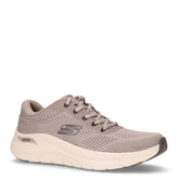 Arch Fit 2.0 sneaker in tessuto taupe - SKECHERS | Boscaini Scarpe