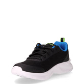 Dynamatic Voronox sneaker in tessuto ed ecopelle ragazzo nero blu lime | Boscaini Scarpe