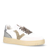 Sneaker in pelle ed ecopelle ghiaccio | Boscaini Scarpe