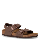 New York sandalo in pelle bambino mocha | Boscaini Scarpe