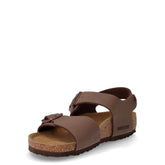 New York sandalo in pelle bambino mocha | Boscaini Scarpe