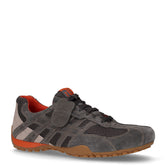 Snake scarpa sportiva in tessuto e pelle grigio - Sneakers Uomo | Boscaini Scarpe
