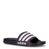 Adilette Shower ciabatta in gomma nero bianco | Boscaini Scarpe