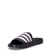 Adilette Shower ciabatta in gomma nero bianco | Boscaini Scarpe