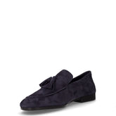 Mocassino con nappine blu | Boscaini Scarpe