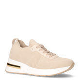 Sneaker in tessuto beige | Boscaini Scarpe