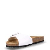 Sara ciabatta in ecopelle bianco | Boscaini Scarpe