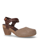 Sandalo con tacco in pelle terra - Nuovi arrivi Donna | Boscaini Scarpe